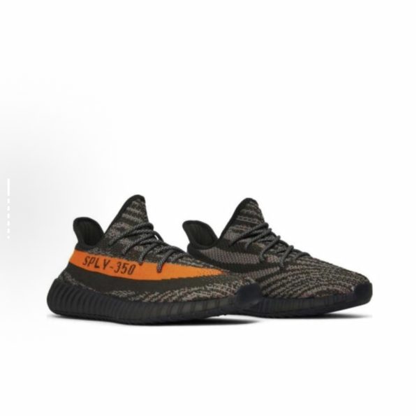 Yeezy 350 Orange: Authentic Boost Sneakers - Limited Stock! - Image 3