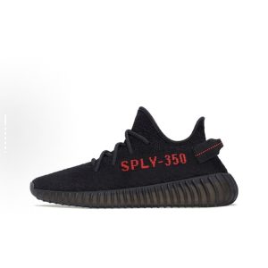 Restocked Yeezy 350 V2 Bred: Iconic black/red limited sneakers. Primeknit cloud-feel, stealthy glow. Exclusive 24h sale! Free shipping + authentication card. Boost durability & weatherproof. Streetwear grail.